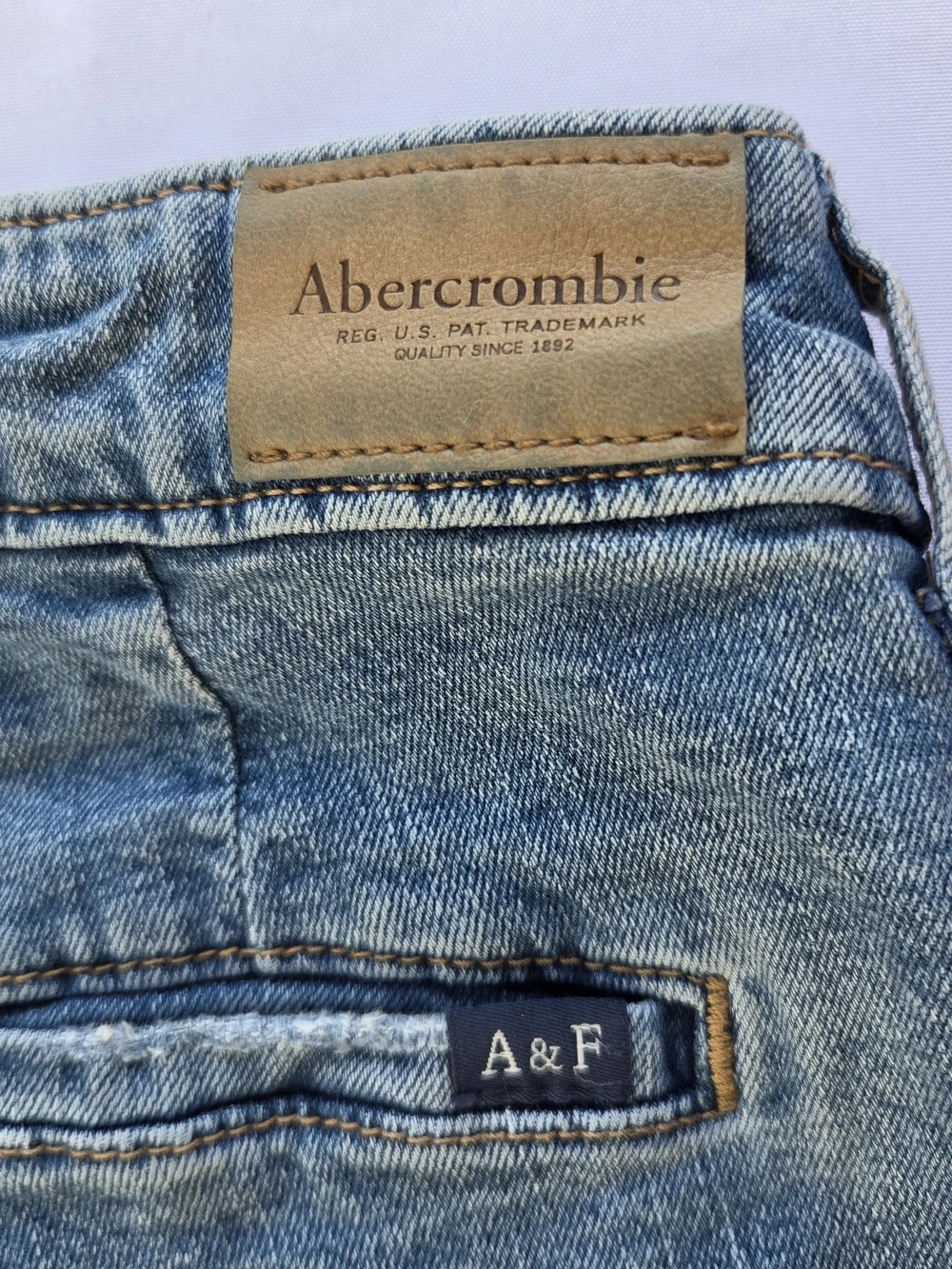 abercrombie kids Light Wash Straight-Leg Girls' Jeans
